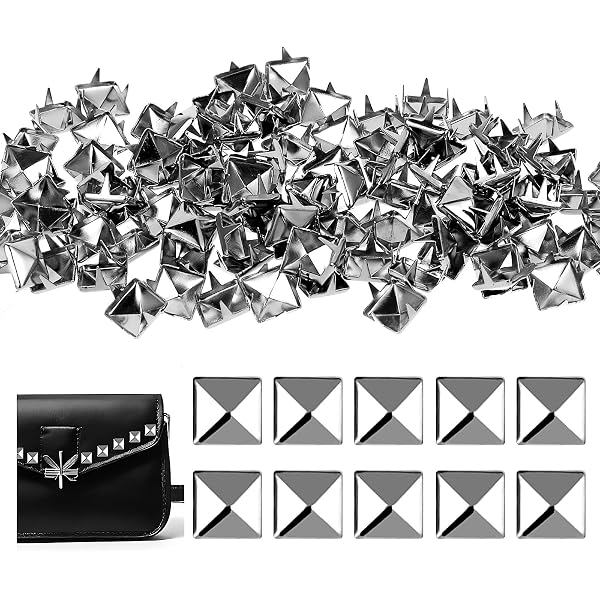 Clous Dôme Hotfix 300 Pièces - 10/12/15 Mm - En Laiton à Dos Plat - Pour Vêtements, Sacs, Cuir - Fixation à Chaud