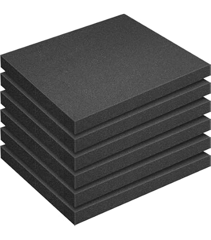 Foam Ninja Polyethylene Foam Sheet 12 X 12 X 4 Inch Thick - UK