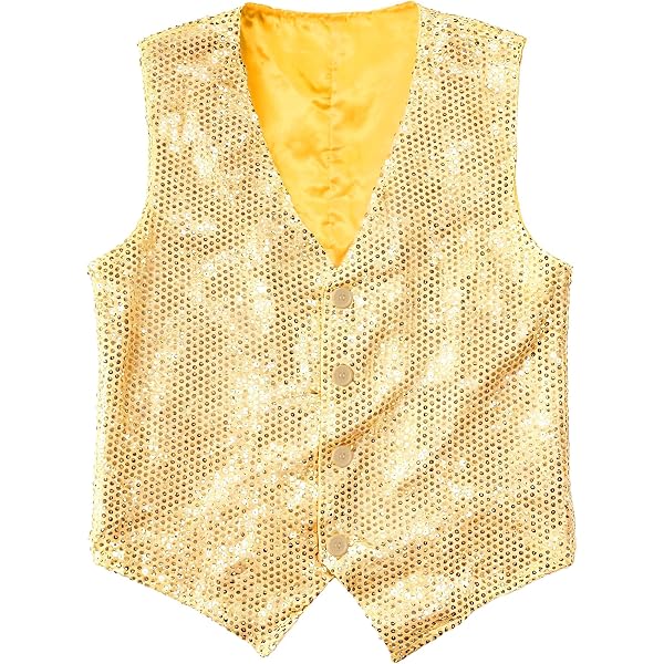 Chaleco de Lentejuelas azul oscuro para niños Chaleco de Lentejuelas azul oscuro para niños