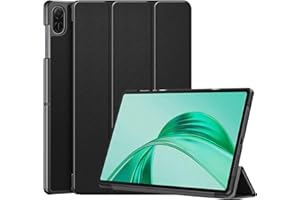 ATOOZ Case for Honor Pad X8a 11-inch 2024 Tablet, Ultra Thin Hard Back Case with Stand Protective Folio Cover for 11" Honor Tablet X8a (Black)