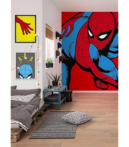Non-woven Tapet - Avengers Battle Of Worlds - 200 X 280 Cm - View #14