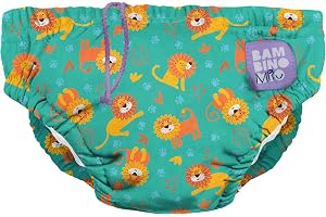 Bambino Mio Återanvändbar Badblöja (1–2 år) Coola katter – Populär och Bäst Säljande Simblöja för Barn