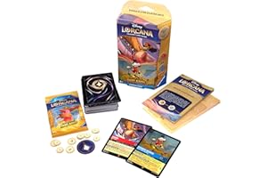 RAVENSBURGER VERLAG GMBH Disney Lorcana: Die Tintenlande - Starter Deck Rubin und Saphir (Englisch)