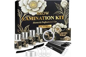 ZOVICA Eyebrow Lifting Set - DIY Brow Lifting Set for Salon Quality at Home, Instant Brow Lamination for Dense, Fuller & Beautifully Shaped Brows, Easy to Use for Beginners & Professionals