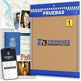 Cr&iacute;menes Imperfectos, Case 1: The Crime of Los Alamos. Adult Board Games, Police Case to Solve Mystery at Home, Escape Room B