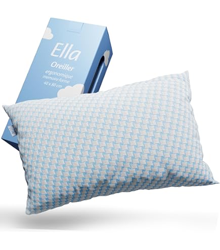 sleepling 190111 waterkussen | orthopedisch hoofdkussen | overtrek van 100% katoen | Made in EU | wasbaar tot 40 graden | 40 x 80 cm, wit