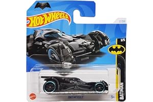 Hot Wheels - Batmobile - Batman 1/5 - HTB21 - Short Card - Batman v Superman: Dawn of Justice - Mattel 2024