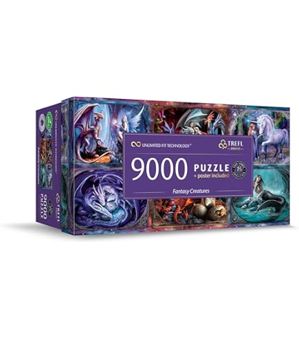 Trefl Prime - Puzzle UFT, Earth Chronicles: from the Creation to the Future - 21000 Pièces, Puzzle Gigantesque, Carton le plus épais, pour les Adultes et les Enfants à partir de 12