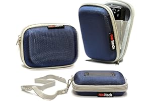 Navitech Niebieski, odporny na wstrząsy futerał na aparat kompatybilny z aparatem cyfrowym Kodak PIXPRO WPZ2, NIEBIESKI, Jeden rozmiar, Etui na aparat