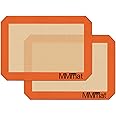 MMmat Silicone Baking Mats for Quarter Sheet - Best German Silicone - Set of 2