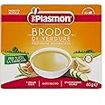 Plasmon Brodo di Verdure Preparato Disidratato, Ottimo per tutta la famiglia, 4 verdure scelte, Confezione da 12 x 80 g