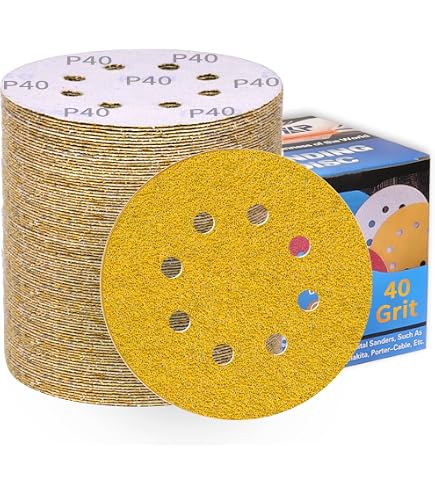 Klett Schleifscheiben 125mm Exzenter Schleifpapier für Holz Metall Aluminium Alu