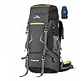 TRAWOC DYNAMITE 65L Travel Backpack for Hiking Trekking Bag Camping Rucksack for Men & Women with Rain Cover/Shoe Compartment MHK002