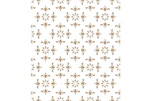 TODO-STENCIL TODO STENCIL Deco Fondo 105 Vintage, Medidas: Stencil 20 x 20 cm - Diseño 16 x 18 cm