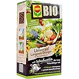 Compo Bio Universal Langzeit-Dünger mit Schafwolle für alle Gartenpflanzen, 5 Monate Langzeitwirkung, 2 kg