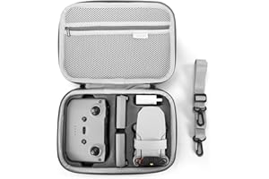 Uvafly Mini torba 4K, przenośna torba do przechowywania, kompaktowa torba podróżna do drona DJI Mini 4K/Mini 2 SE i akcesoria kontrolera z paskiem do noszenia i uchwytami śmigła