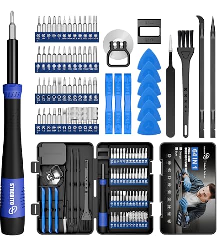 152-teiliges Präzisions-Schraubendreher-Set – Mit Koffer, Magnetischen Bits, Für Handy, Laptop, Spielkonsolen-Reparatur