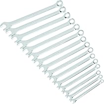 GEARWRENCH Ringmaulschlüssel-Set – 12-teilig, Metrisch, Kurze Ausführung, Mit Offset-Design