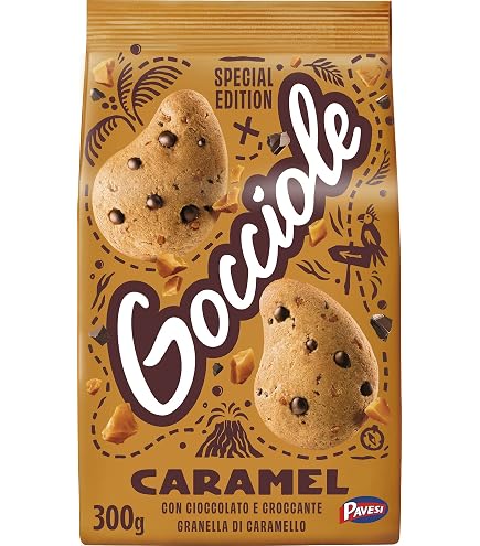 Pavesi Gocciole Biscuits Cookies with Extra Dark Morocco Pavesi Gocciole Biscuits Cookies with Extra Dark Morocco