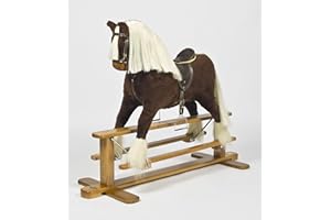"DARK BAY" Handmade Rocking Horse MARS III Cheval à bascule MJmark