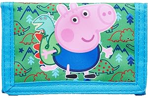 PEPPA PIG George Pig Children's Green Tri-Fold Wallet