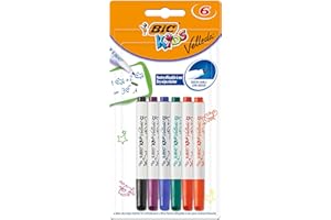 BIC KIDS Mini Velleda Marker Suchościeralny mix Blister 6szt