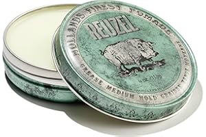 ‎REUZEL Reuzel Green Grease Medium Hold Pomade, Hair Holding Wax For Men, 113 g