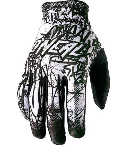 O'NEAL Mayhem Motocross/MTB Handschuhe – Mit Nanofront, Touchscreen-fähig & Verstellbarem Klett, Größe XXL