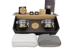 Gilboys Premium Beeswax Furniture Polishing Kit (Antique Gold Twin Pack) A darker wax polish made for antique furniture