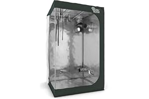 RoyalRoom® Growbox C120 120x120x200cm Growzelt Gewächshaus