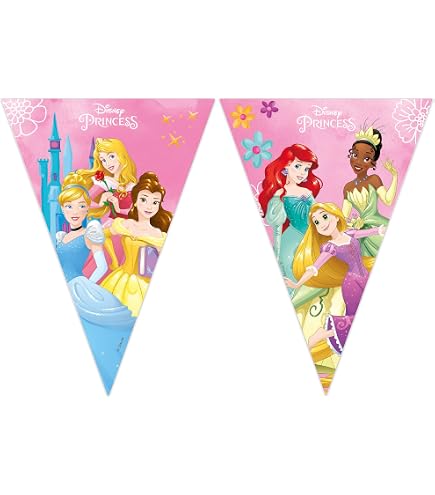 Four Ever a Princess, decorazioni per compleanno, include sfondo