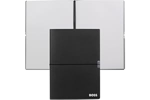 Hugo Boss Cahier A5 Elegance Storyline noir uni