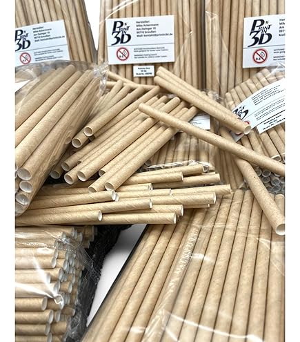 100 Tubi Di Nidificazione In Carta Kraft - Lunghezza 15 Cm, Per Hotel Insetti, Api Selvatiche E Farfalle - Foto 5