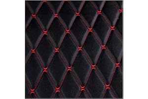 NIANTONG Tissu Cuir Tissu en Simili Cuir Souple, Cuir Artificiel Housse de Siège Automobile Chaise - Facile à Nettoyer pour Ameublement, Canapé, Chaises, Sacs - Vendu au Mètre(Size:1.58x1m)