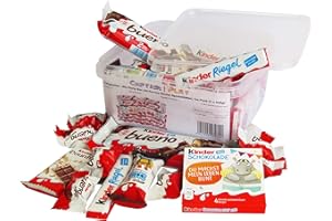 ‎CAPTAIN PLAY Süßigkeiten – Mix Party Box mit Ferrero Kinder Spezialitäten, 1er Pack (1 x 640g)