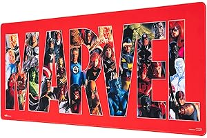 Grupo Erik - Tapis de Souris XXL Les Avengers - Tapis de Bureau 80 x 35 cm, Sous Licence Officielle | Sous Main Bureau, Accessoire pour PC, Tapis de Souris Gamer