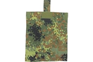 ‎ZENTAURON Zentauron Abwurfsack MOLLE 30 x 35 cm, 5 Liter Faltbare Dump Pouch aus Cordura Empty Shell Pouch mit Molle-System, Molle-Tasche taktisches Ausrüstung