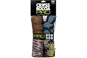 Crossboccia Family Pro Pack Race Arrows, Jeu de Pétanque, 4 x 3, 1 Balle de Visée, 970849