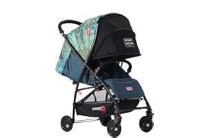 Baciuzzi, passeggino leggero, pieghevole, compatto con chiusura lampo semplice e pratica ad una mano, passeggino accessoriato, traspirante, BX Voiage Riva