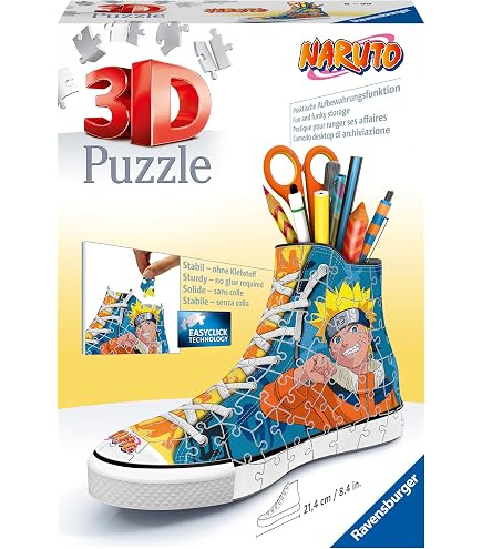 Puzzles 3d Ravensburger - Puzzle 3D Sneaker - My Hero Academia - Pot à
