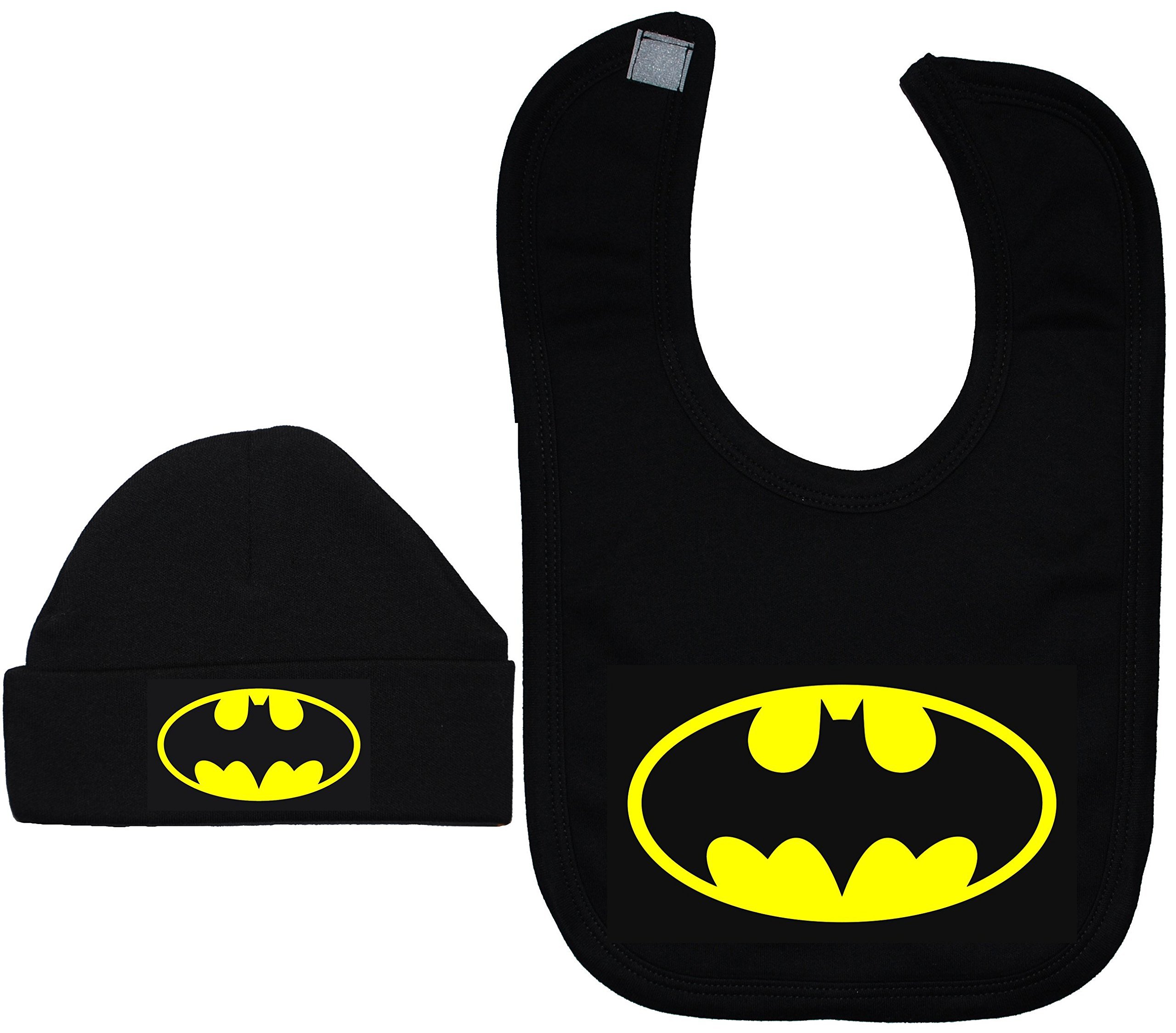 Acce-Products-Bat-Baby-Beanie-HatCap-fttern-Ltzchen-Batman-schwarz-0-bis-12-Monate