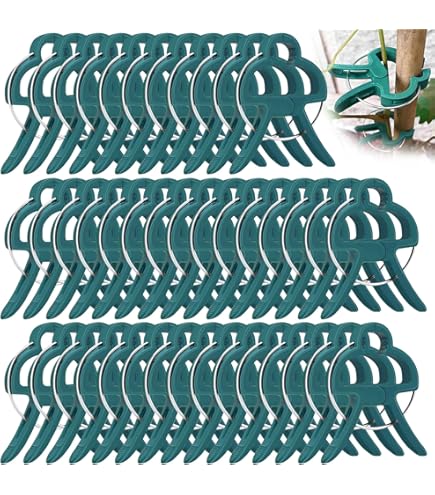 Coup De Tomate - Clips De Support Pour Plantes, 100 Pièces, Treillis