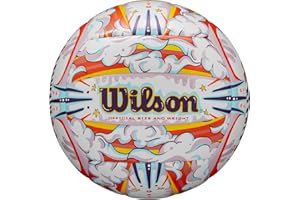 Wilson Ballon de Volley Graffiti Peace, Similicuir, Taille Officielle