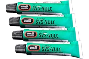 MEBIUSYHC 4 Tubes Rema SVS-Vulc Tube Patch Vulcanizing Cement 5 Gram (7 ml)