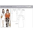 Style Arc Sewing Pattern - Rowes Raglan Tunic Top (Sizes 18-30) Click for Other