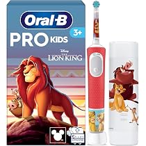 Oral-B Vitality Pro Kids Frozen - Brosse à Dents Électrique Enfant Avec Tête De Rechange, Édition Reine Des Neiges