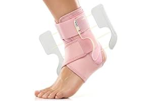 BraceUP bandage i fotleden, ankelstöd – lindra smärta, stabilitet för fotvärk, stuvad fotled, hälsenaninflammation
