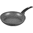 Tower Cerastone T81232 Forged Frying Pan with Non-Stick Coating and Soft Touch Handles, 24 cm, Graphite