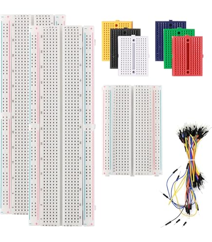 Kit Breadboard 140 Pezzi - Con 4 Schede 830/400 Punti, 6 Schede 170 Punti E 130 Ponticelli - Foto 6