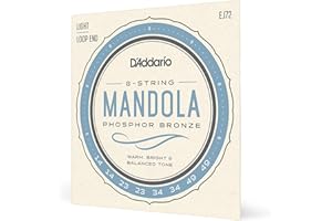 D'Addario EJ72 Light 14-49 Mandola Strings - Phosphor Bronze